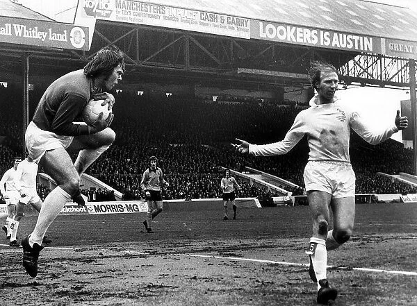 FA Cup Semi Final at Maine Road, Manchester. Leeds United 1 v Wolverhampton