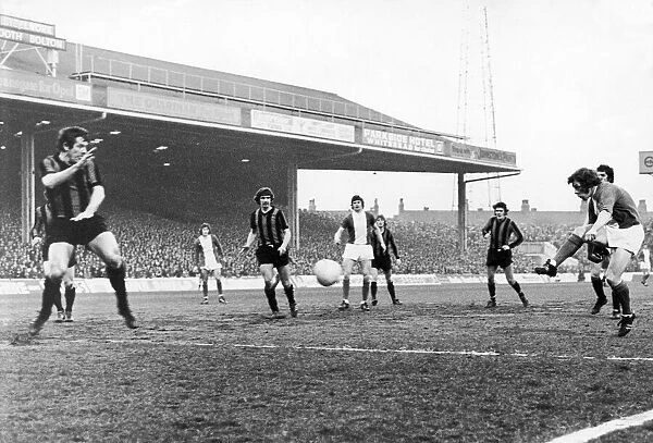 FA Cup Semi Final Replay at Maine Road, Manchester. Birmingham City 0 v Fulham 1