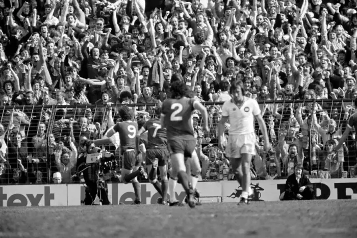 Framed Print : F.A Cup Semi Final - West Ham 1 v. Everton 1. April 1980 LF02-26-135 *** Local Caption
