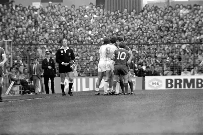 Framed Print : F.A Cup Semi Final - West Ham 1 v. Everton 1. April 1980 LF02-26-098 *** Local Caption
