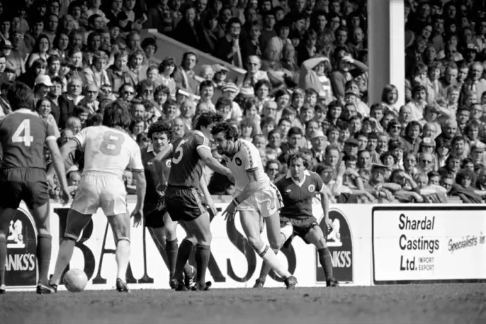 Framed Print : F.A Cup Semi Final - West Ham 1 v. Everton 1. April 1980 LF02-26-042 *** Local Caption