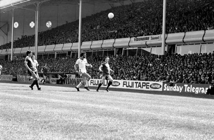 Framed Print : F.A Cup Semi Final - West Ham 1 v. Everton 1. April 1980 LF02-26-026 *** Local Caption Framed Print : F.A Cup Semi Final - West Ham 1 v. Everton 1. April 1980 LF02-26-026 *** Local Caption