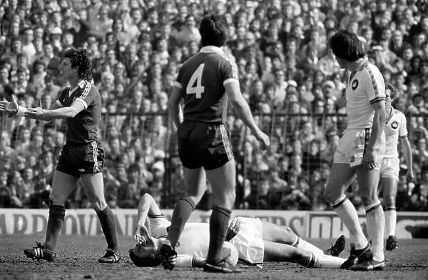 F.A Cup Semi Final - West Ham 1 v. Everton 1. April 1980 LF02-26-122 *** Local Caption