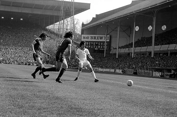 F.A Cup Semi Final - West Ham 1 v. Everton 1. April 1980 LF02-26-027 *** Local Caption