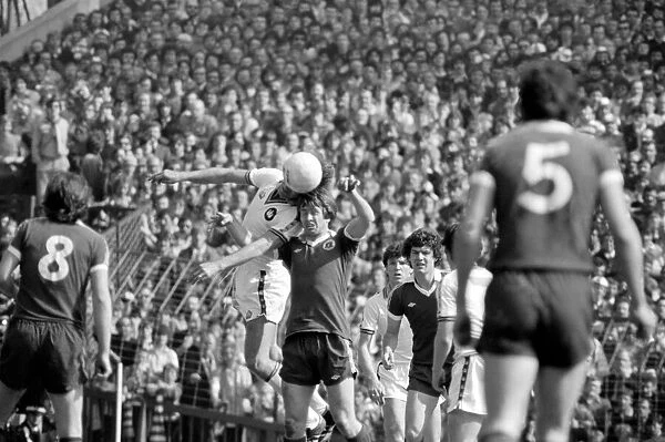 F.A Cup Semi Final - West Ham 1 v. Everton 1. April 1980 LF02-26-019 *** Local Caption