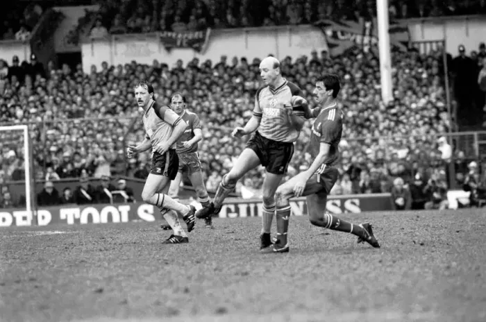 Framed Print : FA Cup Semi Final at White Hart Lane. Liverpool 2 v. Southampton 0. F A Cup
