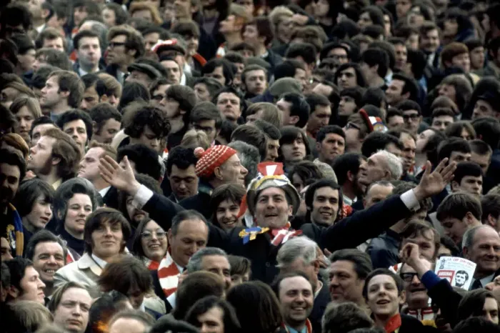 Framed Print : FA Cup. Stoke City 2 v. Arsenal 2. 27th March 1971