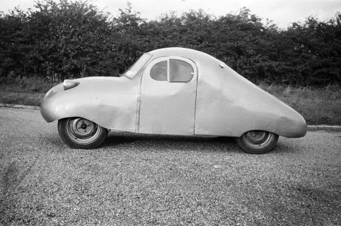 Framed Print : Fairthorpe Atom mini car, a rear-engined two-door fibre glass car designed by British Framed Print : Fairthorpe Atom mini car, a rear-engined two-door fibre glass car designed by British