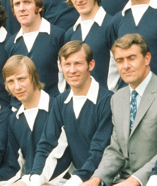 Falkirk F. C. pre season squad photograph, 1st July 1972. Front Row L-R