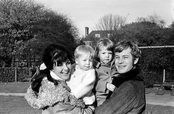 Family pictures of Alan and Maureen Rothwell, with babies Tody aged 2 years