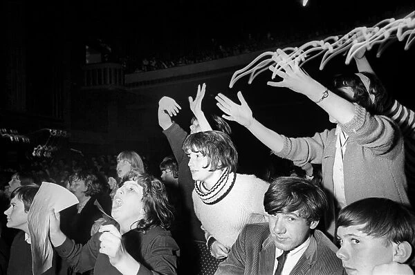 Fans of The Rolling Stones at Stockton-on Tees on 20 September 1964