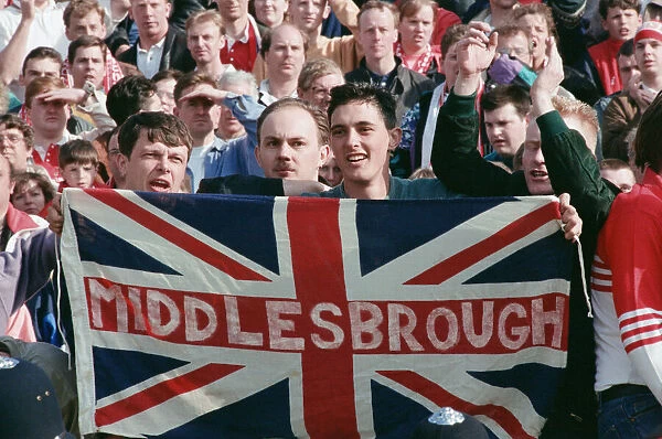 Fans during the Wolverhampton Wanderers v Middlesbrough match