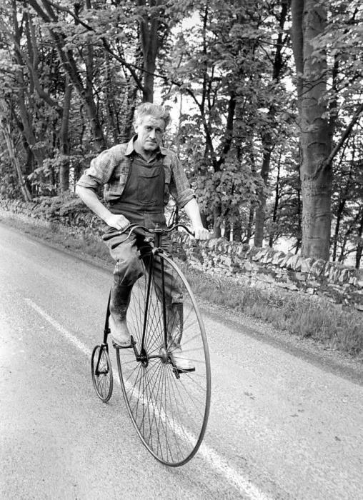 Framed Print : Farmworker John Mole knew he would have to go to some lengths to find new tyres for his Framed Print : Farmworker John Mole knew he would have to go to some lengths to find new tyres for his