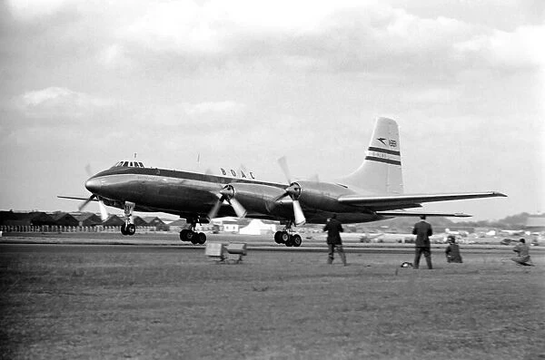 Farnborough Airshow. Bristol Brittania. September 1952 C4316a-010