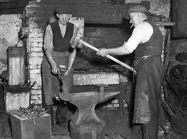 Farriery may become a lost art, but the ancient smithy at Blaydon flourishes now