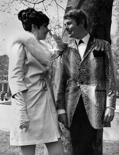 Fashion 1960 s. On Monday (17-4-67) at the Europa Hotel, Grosvenor Square