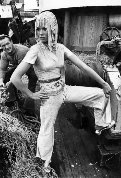 Framed Print : Fashion 1960s. Singing London style shown in Scotland. A range of swinging London