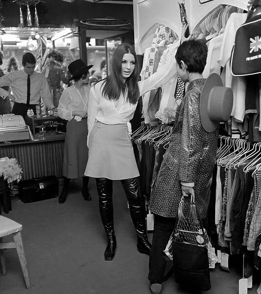 Fashion Carnaby Street Shop February 1968 Lady Jane Boutique in Carnaby