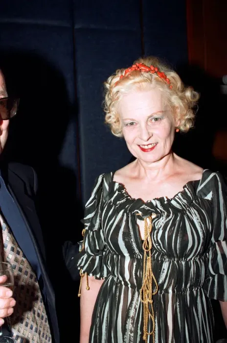 Framed Print : Fashion designer Vivienne Westwood attending the Elite Model Look of the Year competition Framed Print : Fashion designer Vivienne Westwood attending the Elite Model Look of the Year competition