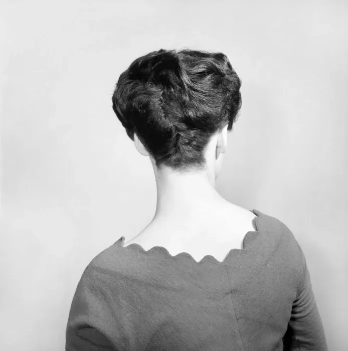 Framed Print : Fashion: Hair styles by Raymond. April 1956 B475