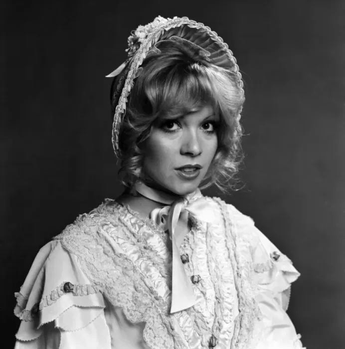 Framed Print : Fashion  /  Old. Beverley Pilkington in Crinoline'dress
