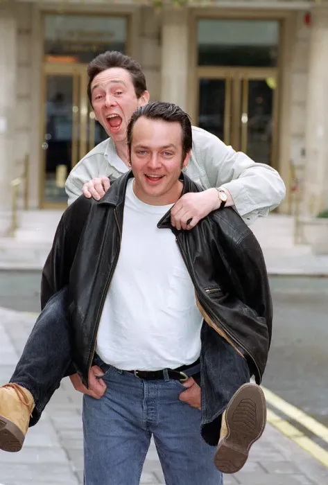 Framed Print : The Fast Show creators September 1996 Charlie Higson