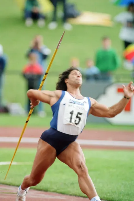 Framed Print : Fatima Whitbread, British javelin thrower at the 1988 UK Athletics Championships Framed Print : Fatima Whitbread, British javelin thrower at the 1988 UK Athletics Championships