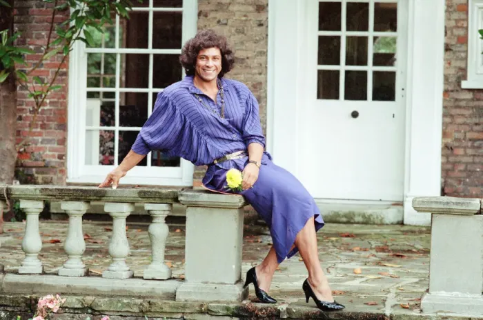 Framed Print : Fatima Whitbread, British javelin thrower and Olympic Silver medalist at the 1988 Seoul