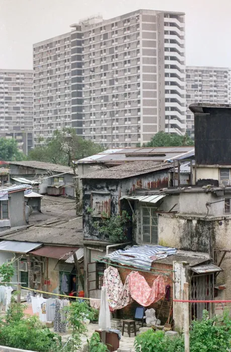Framed Print : Feature on Hong Kong as former Conservative politician Chris Patten