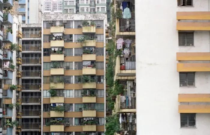 Framed Print : Feature on Hong Kong as former Conservative politician Chris Patten