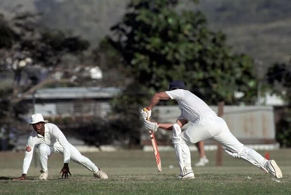 February 1990 90-1082-023 International Test Match Cricket. West Indies vs England