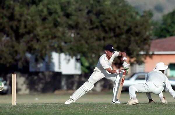 February 1990 90-1082-027 International Test Match Cricket. West Indies vs England