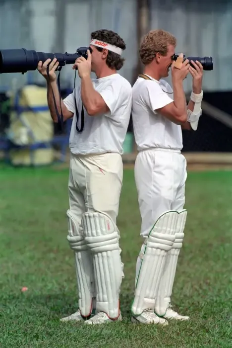 Framed Print : February 1990 90-1082-029 International Test Match Cricket. West Indies vs England Framed Print : February 1990 90-1082-029 International Test Match Cricket. West Indies vs England