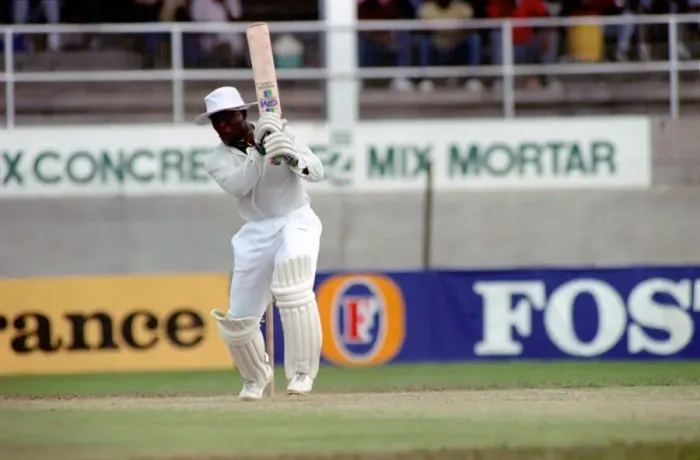 Framed Print : February 1990 90-1082-037 International Test Match Cricket. West Indies vs England Framed Print : February 1990 90-1082-037 International Test Match Cricket. West Indies vs England