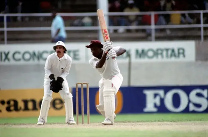 Framed Print : February 1990 90-1082-054 International Test Match Cricket. West Indies vs England Framed Print : February 1990 90-1082-054 International Test Match Cricket. West Indies vs England