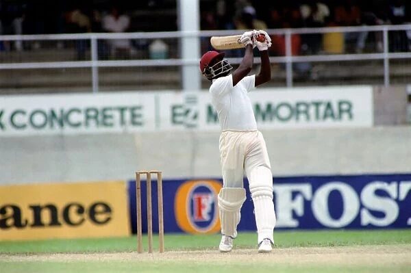 February 1990 90-1082-056 International Test Match Cricket. West Indies vs England