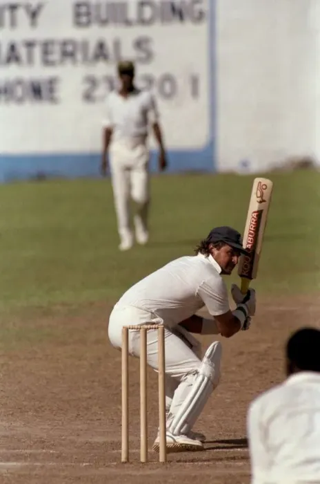 Framed Print : February 1990 90-1082-093 International Test Match Cricket. West Indies vs England Framed Print : February 1990 90-1082-093 International Test Match Cricket. West Indies vs England