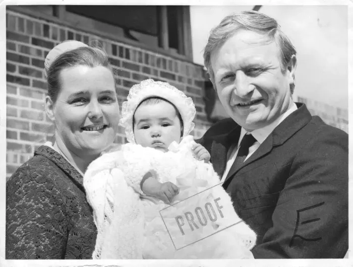 Framed Print : FEE £150 UP TO 1  /  4 PAGE Dustbin Baby Michelle Rooney tracks down her birth