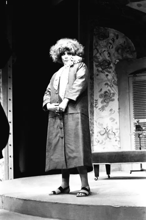 Framed Print : Fenella Fielding takes the title role in the play Colette by the Oxford Playhouse Company
