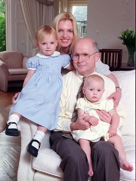 FERGUS MCCANN AUG 1998 The Celtic MD WITH HIS WIFE ELSPETH MCCANN AND THEIR DAUGHTERS