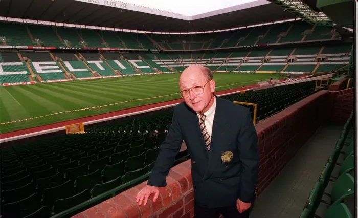 Framed Print : FERGUS MCCANN CHAIRMAN CELTIC FC CELTIC CHIEF EXECUTIVE FERGUS MCCANN AT CELTIC PARK