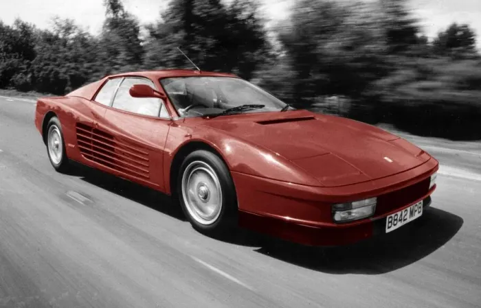 Framed Print : Ferrari Testarossa Motor Car - January 1991 Sports Car Framed Print : Ferrari Testarossa Motor Car - January 1991 Sports Car
