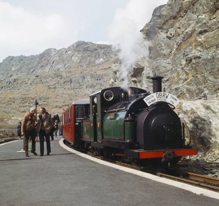 Framed Print : The Ffestiniog Railway is the oldest independent railway company in the World - being