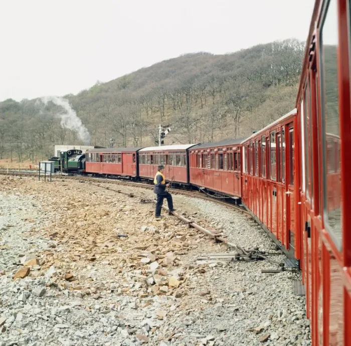 Framed Print : The Ffestiniog Railway is the oldest independent railway company in the World - being