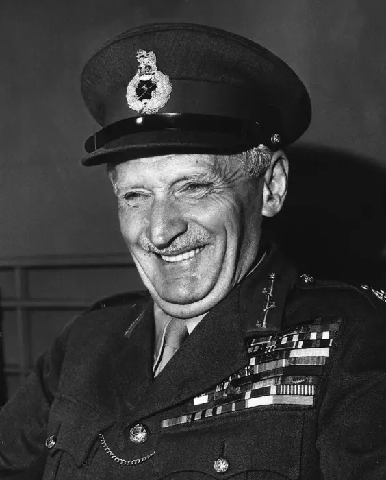 Framed Print : Field Marshall Montgomery of Alemein WW2 second world war general of the Desert Rats in Framed Print : Field Marshall Montgomery of Alemein WW2 second world war general of the Desert Rats in