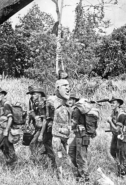 Fierce fighting is still going on against the Japanese in New Guinea