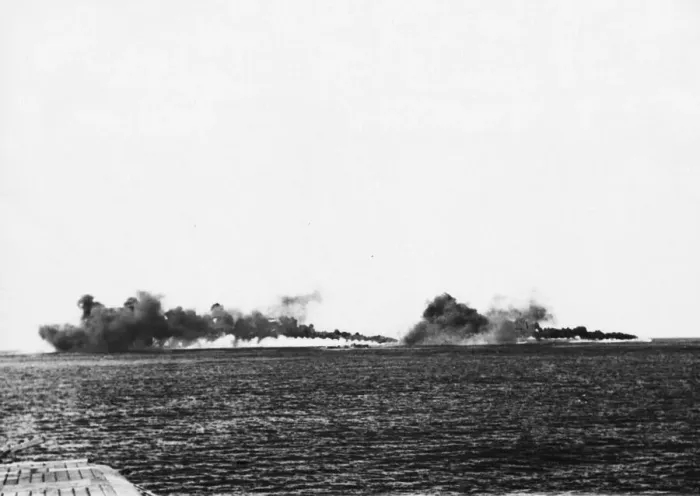 Framed Print : Some fighters of an eastern escort carrier make their first kill Framed Print : Some fighters of an eastern escort carrier make their first kill