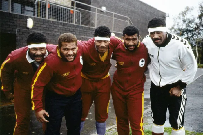 Framed Print : Fiji rugby union players in Glasgow. October 1989 Framed Print : Fiji rugby union players in Glasgow. October 1989