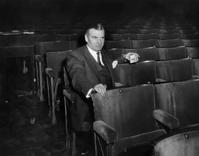 Framed Print : Film actor Laurence Olivier. March 1956