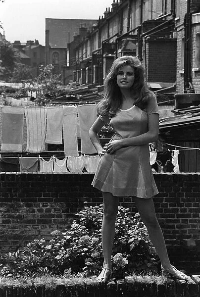 Film Bedazzled 1967 American actress Raquel Welch. 5th June 1967